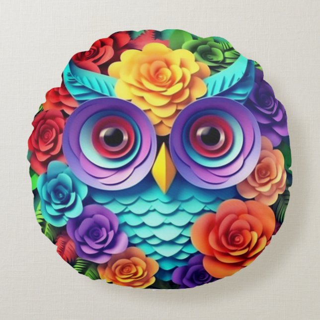 Almofada Redonda Travesseiro redondo (Frente)