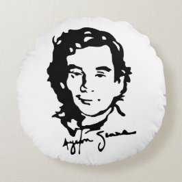 Almofada Redonda Travesseiro redondo