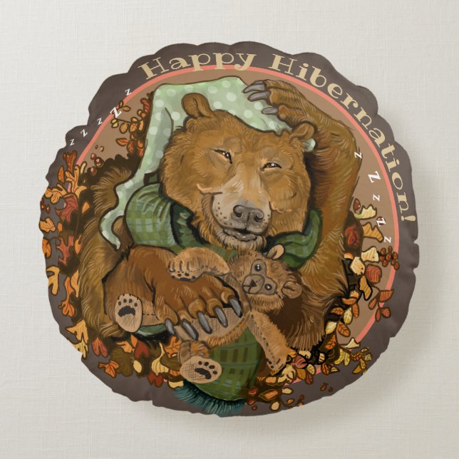 Almofada Redonda Travesseiro redondo (Frente)