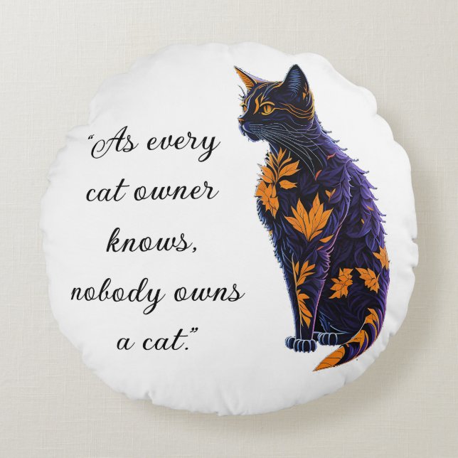 Almofada Redonda Travesseiro redondo (Frente)