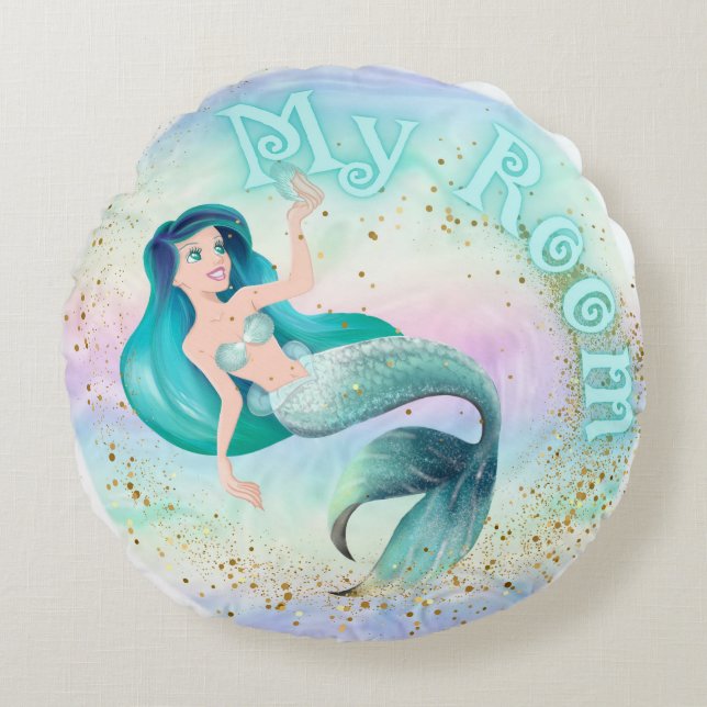 Almofada Redonda Travesseiro redondo (Frente)