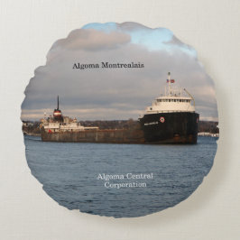 Almofada Redonda Travesseiro redondo Algoma Montrealais