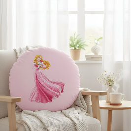 Almofada Redonda Travesseiro redondo Aurora