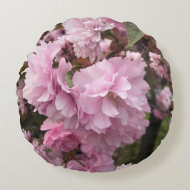 Almofada Redonda Travesseiro redondo Cherry Blossom