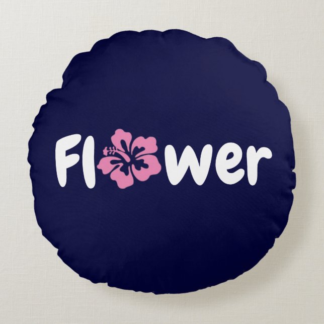 Almofada Redonda Travesseiro redondo com ventilador (Frente)