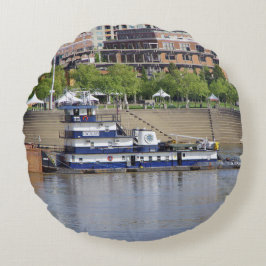 Almofada Redonda Travesseiro redondo Covington