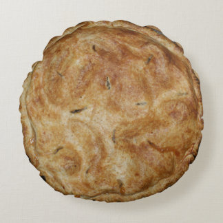 Almofada Redonda Travesseiro redondo das tortas de Apple