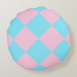 Almofada Redonda Travesseiro redondo de Dango, cor-de-rosa-pastel,