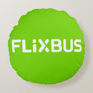 Almofada Redonda Travesseiro redondo Flixbus