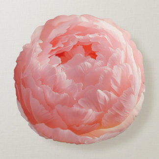 Almofada Redonda Travesseiro Redondo – Flor Rosa em Flor | Decoraçã