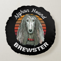 Travesseiro redondo personalizado de ataque afegão