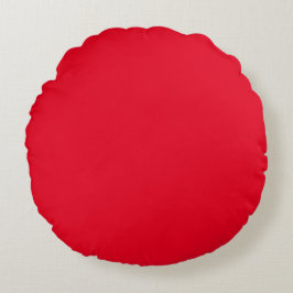 Almofada Redonda Travesseiro Redondo Vermelho (16")