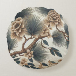 Almofada Redonda Travesseiro russo de girassol - Charme natural