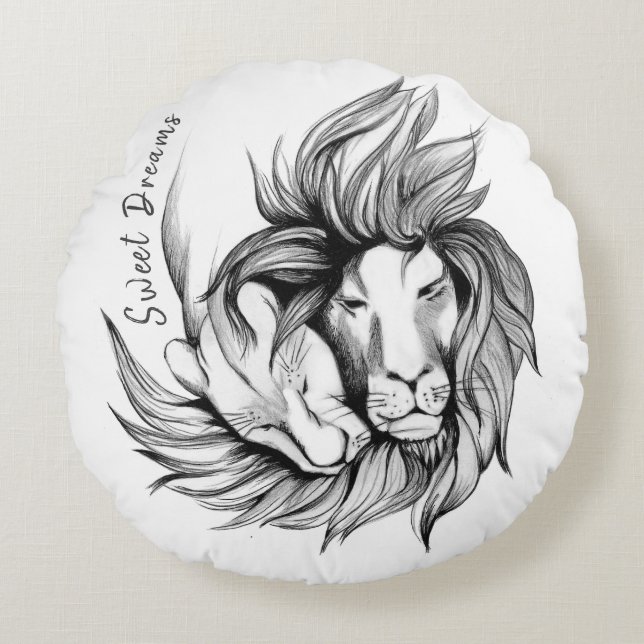Almofada Redonda Travesseiro Sweet Dream (Frente)