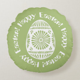 Almofada Redonda Travesseiros decorativos de Ovos de Páscoa