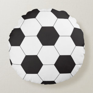 Almofada Redonda Travesseiros decorativos Formatados da Bola de Fut