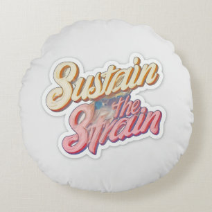 Almofada Redonda Travesseiros e Poufs