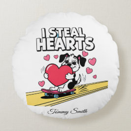 Almofada Redonda Travesseiros modernos de Namorados sentimental par