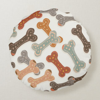 Almofada Redonda Travesseiros redondos (rouco) "Cute Baby Puppy"