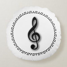 Treble Clef Music Note Design