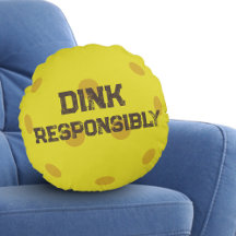 Trendy Classic Pickleball Funny Dink Responsável