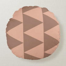 Triângulos Grandes Geométricos Mocha Mousse Rosa D