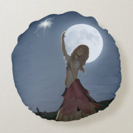 Almofada Redonda Um Desejo Realizado