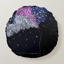 Almofada Redonda Uma noite de verão com Sirius