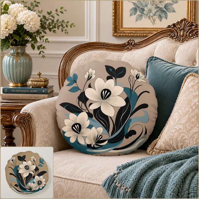 Almofada Redonda Unatum (Unatum Round Pillow (Front & Back)
)