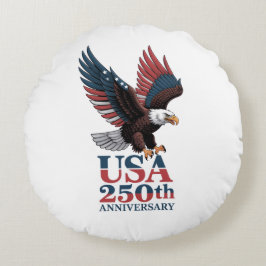 Almofada Redonda US 250th Anniversary 