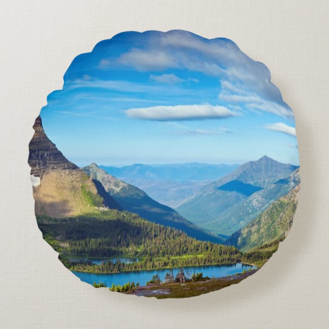 Almofada Redonda Vale além (Frente)