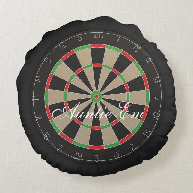 Almofada Redonda Ventiladores 🎯 😍 Dartboard (Verso)