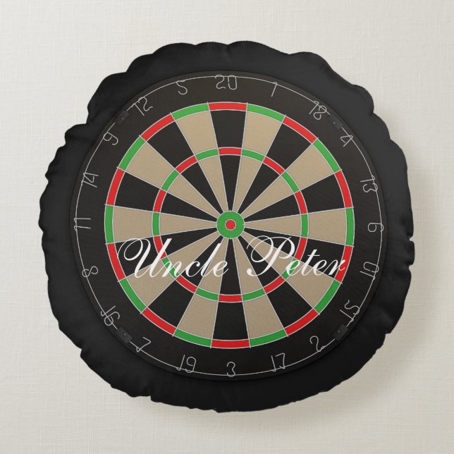 Almofada Redonda Ventiladores 🎯 😍 Dartboard (Frente)