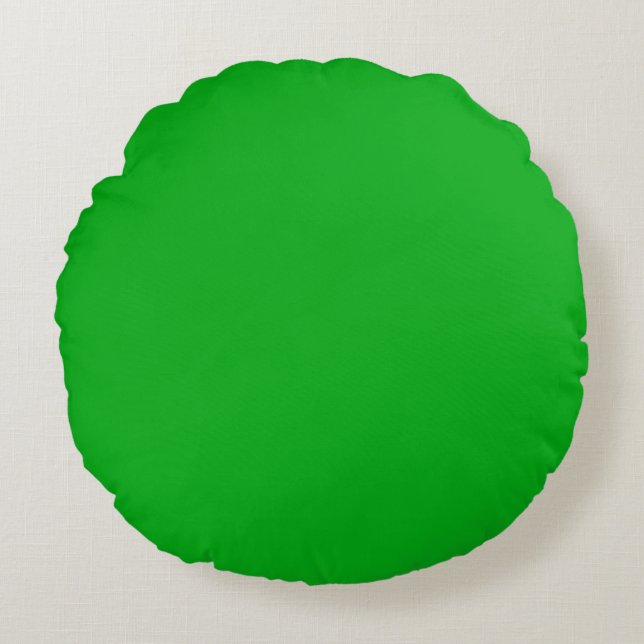 Almofada Redonda Verde (16") (Frente)