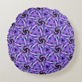 Almofada Redonda Violet Pulse