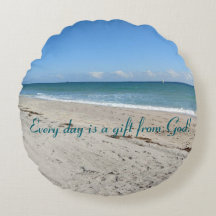 Vista do Oceano Incrível, Travesseiro decorativo r