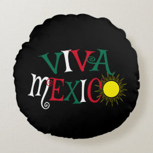 Almofada Redonda Viva México