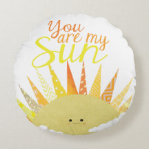 Você é meu Sun, lua & meu travesseiro reversível