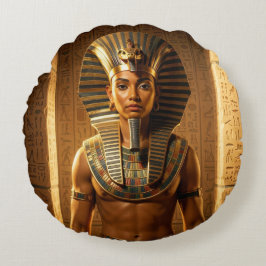 Almofada Redonda Wadjet – Ägyptische Schlangengöttin´1