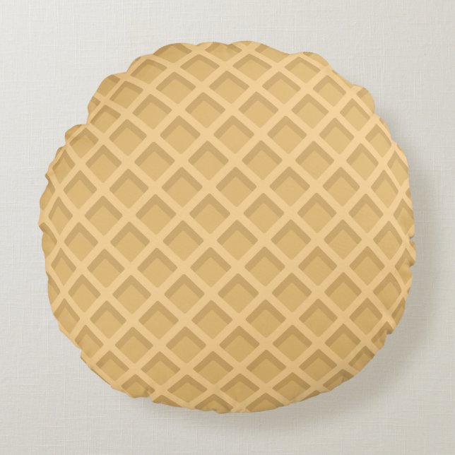 Almofada Redonda Wafer (Frente)