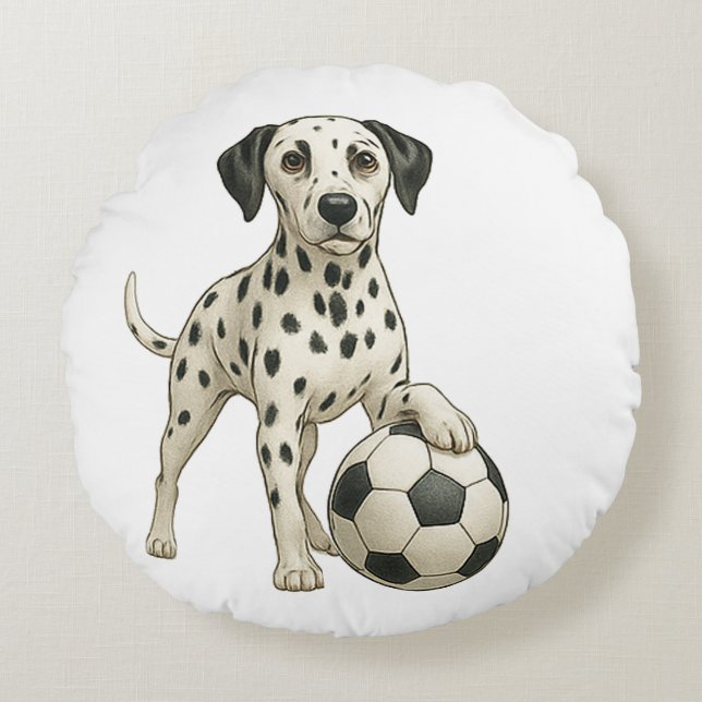 Almofada Redonda we love sports (Frente)