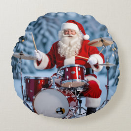 Almofada Redonda „Weihnachtliche Harmonie“