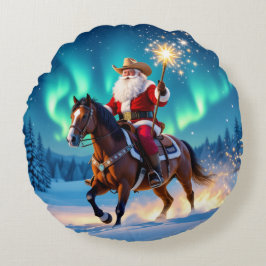 Almofada Redonda „Weihnachtliche Harmonie“