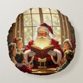 Almofada Redonda „Weihnachtliche Harmonie“