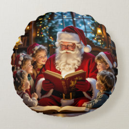 Almofada Redonda „Weihnachtliche Harmonie“