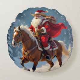 Almofada Redonda „Weihnachtliche Harmonie“