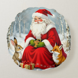 Almofada Redonda „Weihnachtliche Harmonie“