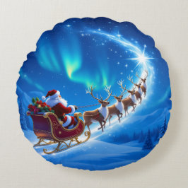 Almofada Redonda „Weihnachtliche Harmonie“