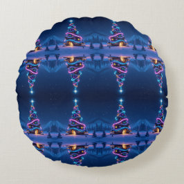 Almofada Redonda „Weihnachtliche Harmonie“