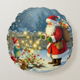 Almofada Redonda Weihnachtliche Harmonie“93